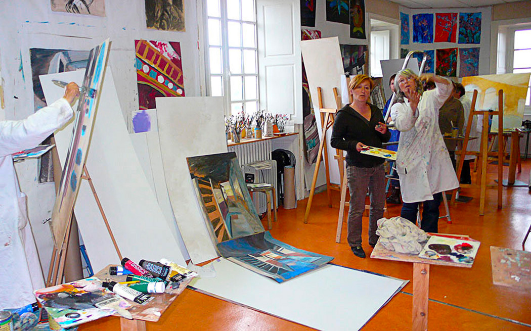 atelier dessin-peinture de la Garenne Valentin