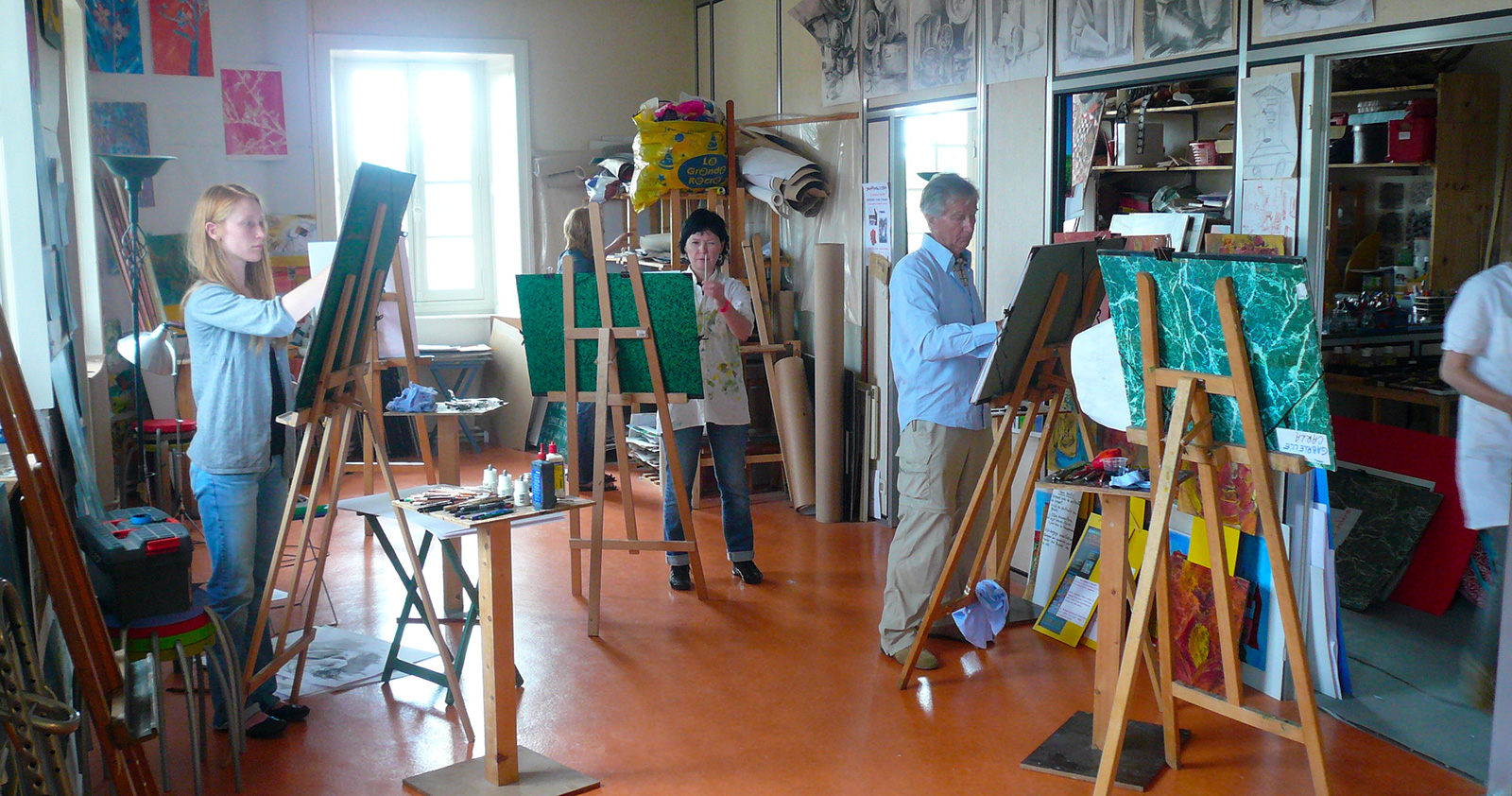 atelier dessin-peinture de la Garenne Valentin